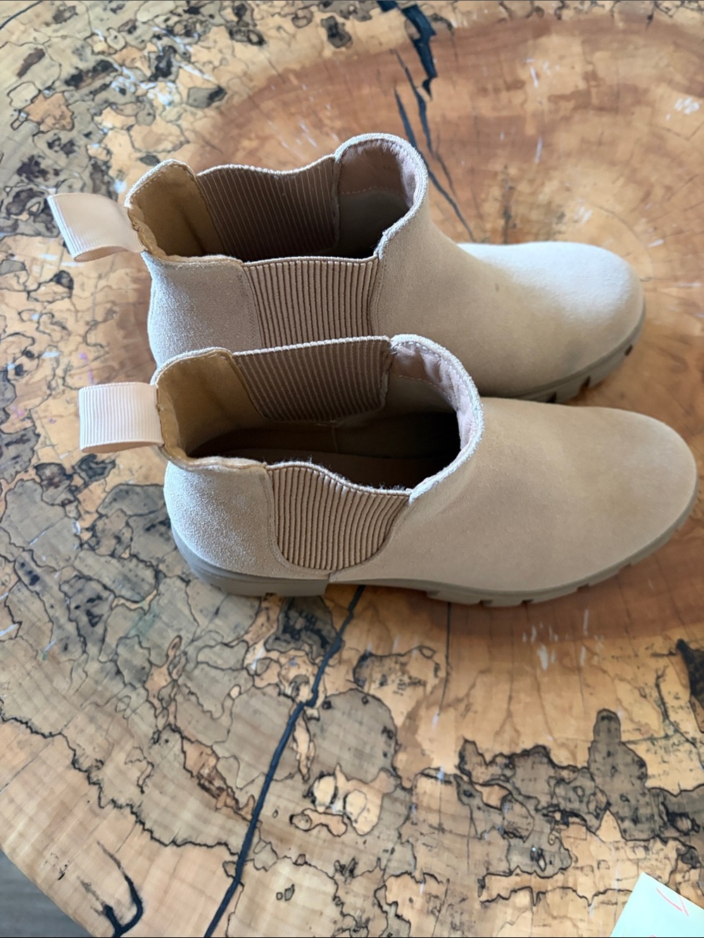 Woman  Ankle Boots in Tan